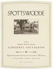 Spottswoode Cabernet Sauvignon 1989