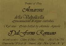 Dal Forno Romano Amarone della Valpolicella 2003