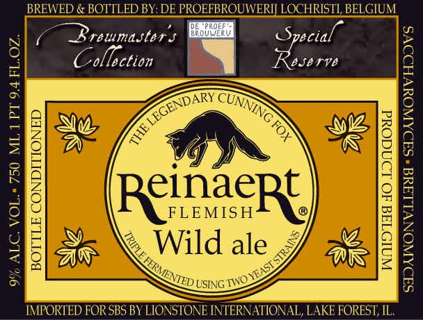 De Proef Brouwerij Reinaert Flemish Wild Ale 750ml