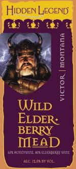 Hidden Legend Wild Elderberry Mead