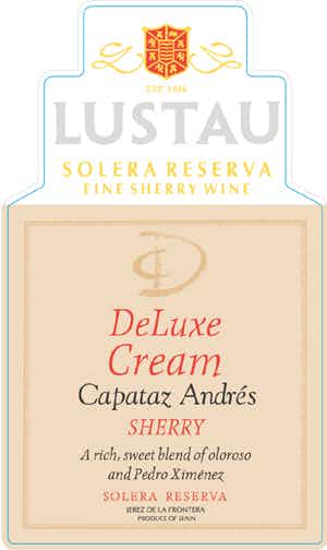 Lustau Solera Reserva Deluxe Cream Sherry Capataz Andres