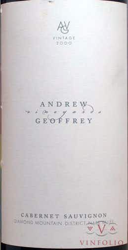 Andrew Geoffrey Cabernet Sauvignon 2001