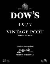 Dow's Vintage Port 1977 1.5L