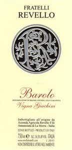 Fratelli Revello Barolo Vigna Giachini 1997
