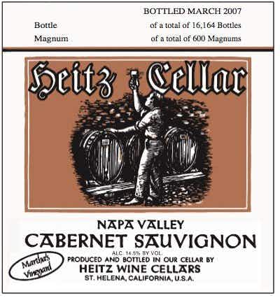 Heitz Cellar Martha's Vineyard Cabernet Sauvignon 2004