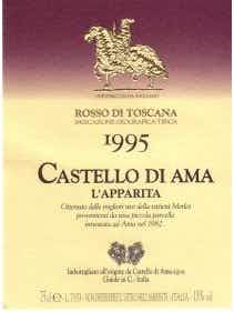 Castello di Ama L'Apparita 1995