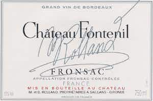 Chateau Fontenil Fronsac 2000 1.5L