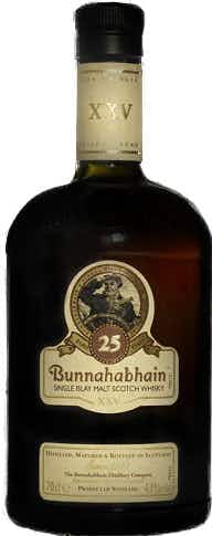 Bunnahabhain Single Islay Malt Scotch Whisky 25 year old