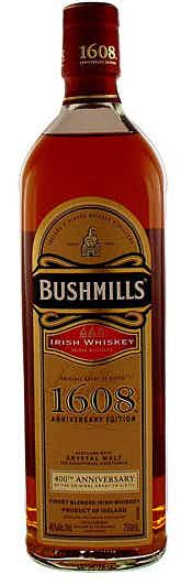 Bushmills 1608 Limited Edition Irish Whiskey 400th Anniversary