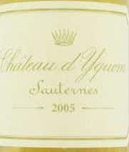 Chateau d'Yquem Sauternes 2005
