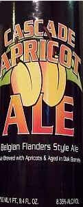 Cascade Brewing Apricot Ale 750ml