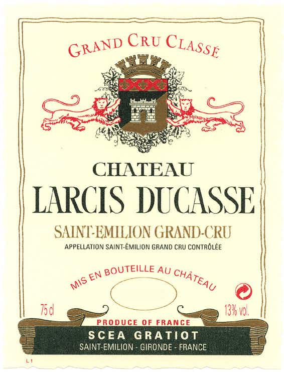 Chateau Larcis-Ducasse Saint Emilion 2009