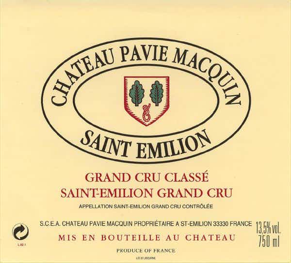 Chateau Pavie Macquin St. Emilion 2009
