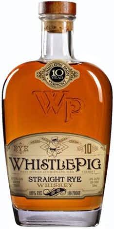 WhistlePig Straight Rye Whiskey 10 year old