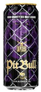 Pit Bull High Gravity Ice Malt Liquor 24oz Can