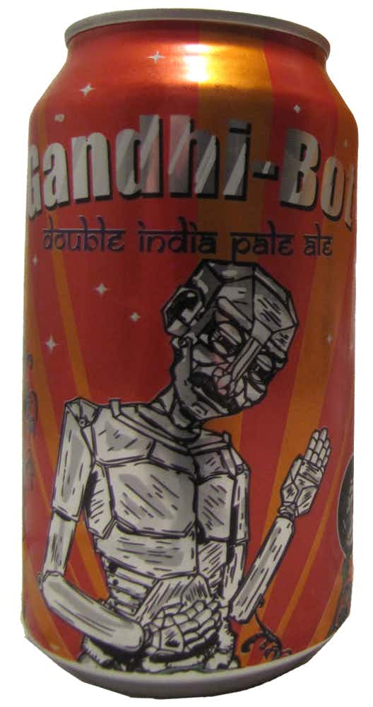 New England Brewing Gandhi-bot Double IPA 4 pack 12oz Can