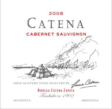 Catena Zapata Catena Cabernet Sauvignon 2008