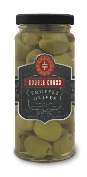 Double Cross Truffle Olives 5oz Jar