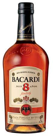 Bacardi Reserva Superior Rum 8 year old