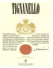 Antinori Tignanello 2008