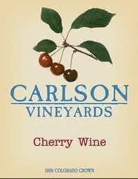 Carlson Vineyards Cherry Wine