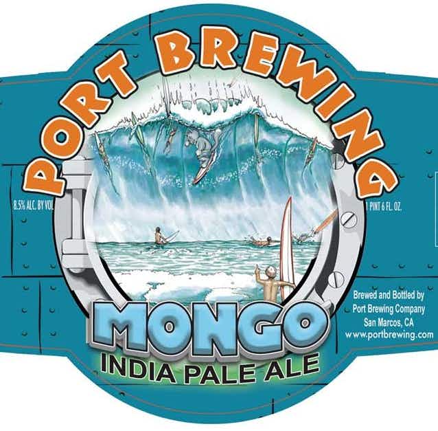 Port Brewing Company Mongo Double IPA 16oz Bottle
