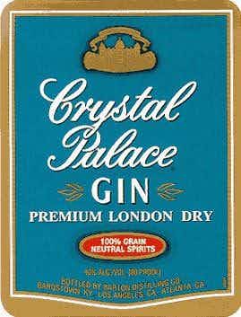 Crystal Palace Premium London Dry Gin 1.75L