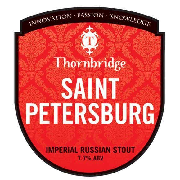 Thornbridge St Petersburg Imperial Russian Stout 500ml Bottle
