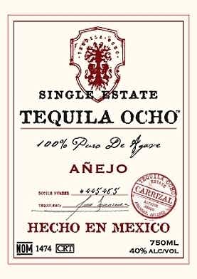 Tequila Ocho Estate Anejo 2010