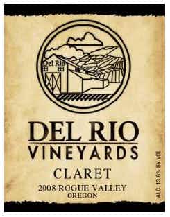 Del Rio Vineyards Claret