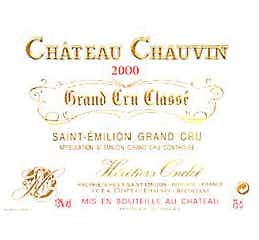 Château-Chauvin Saint Emilion 2000 1.5L