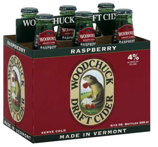 Woodchuck Raspberry Hard Cider 6 pack 355ml Can
