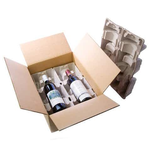 True Fabrications Two Bottle Shipping Carton 750ml