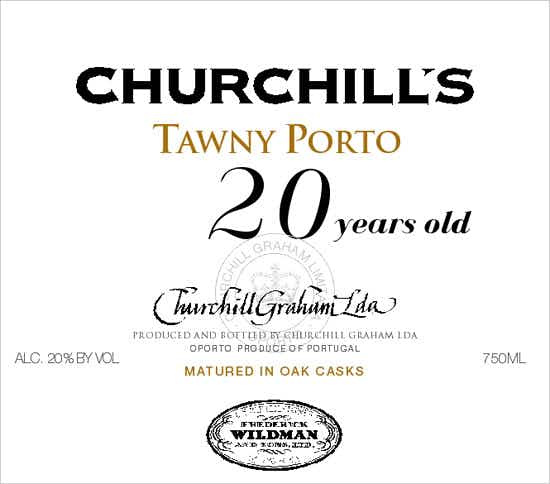 Churchill's Tawny Port 20 year old
