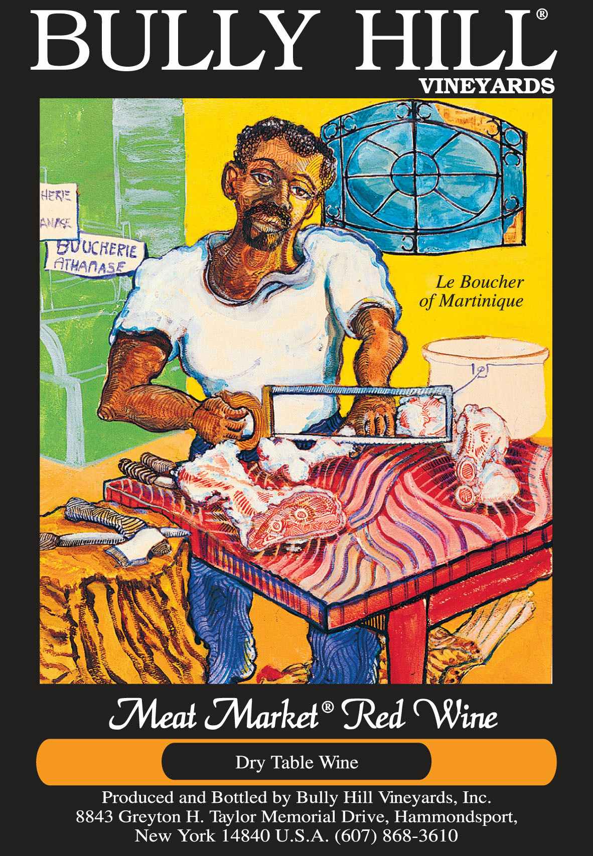 Bully Hill Meat Market Red