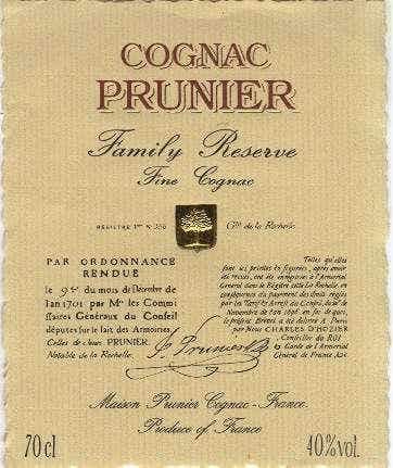 Prunier Family Reserve