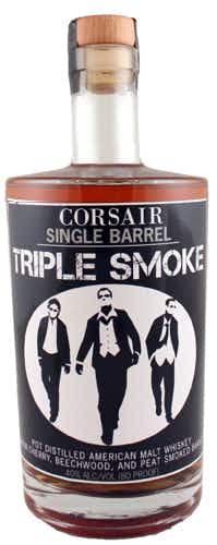 Corsair Single Barrel Triple Smoke Single Malt Whiskey