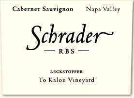 Schrader Cellars RBS Beckstoffer To Kalon Vineyard Cabernet Sauvignon 2009