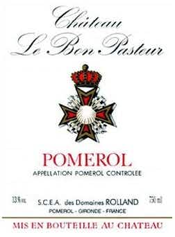 Chateau Le Bon Pasteur Pomerol 2010