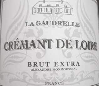Chateau Gaudrelle Cremant de Loire La Gaudrelle Brut Extra