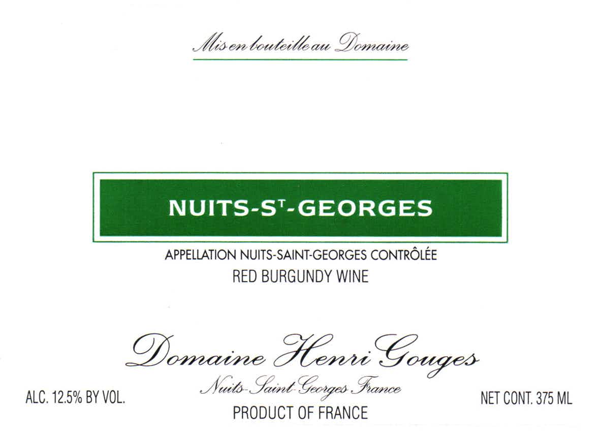 Domaine Henri Gouges Nuits St. Georges 2004