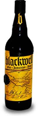 Blackwell Fine Jamaican Rum Bottle