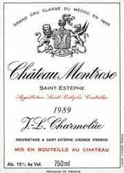 Chateau Montrose St. Estephe 2003