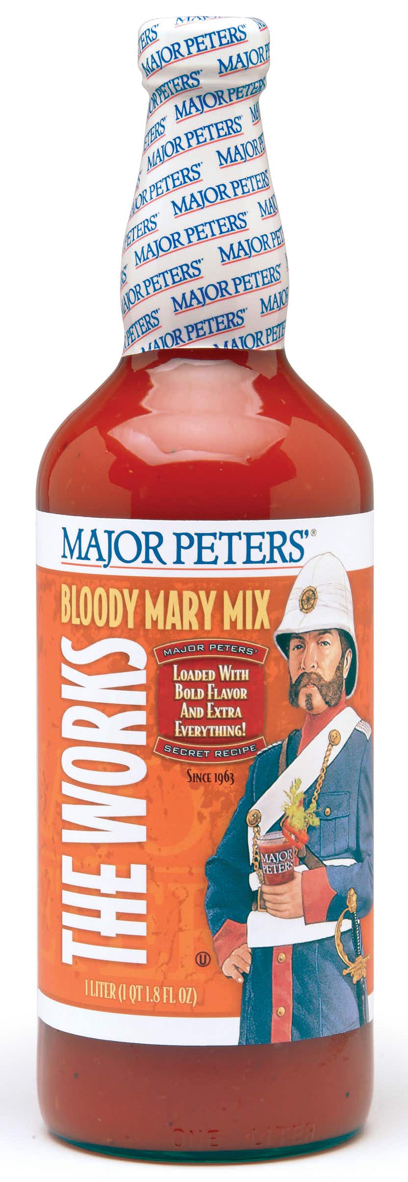 Major Peters The Works Bloody Mary Mix 1L