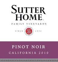 Sutter Home Pinot Noir 2010