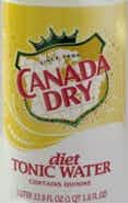 Canada Dry Diet Tonic Water 1L
