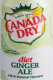Canada Dry Diet Ginger Ale 6 pack 7oz Can
