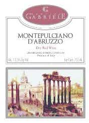 Cantina Gabriele Montepulciano d'Abruzzo 2010
