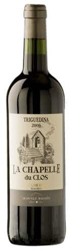 Jean Luc Baldes Cahors Clos Triguedina La Chapelle du Clos 2009