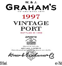 W&J Graham's Vintage Port 1997